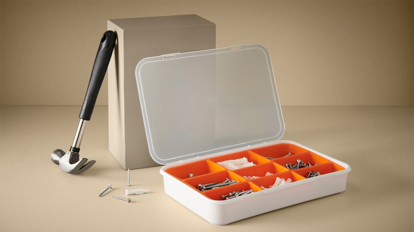 Bricoler à petit prix : équipez-vous avec ces outils et ces fixations de quincaillerie pas cher chez Ikea !