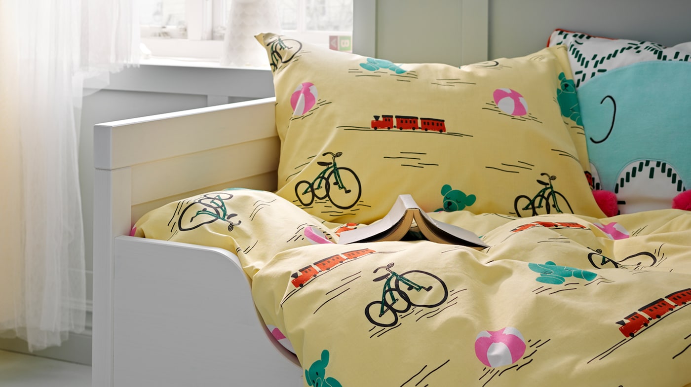 Disney Cars Cartoon Duvet Cover And Pillowcase Set Cot Bed Kids Bedding 