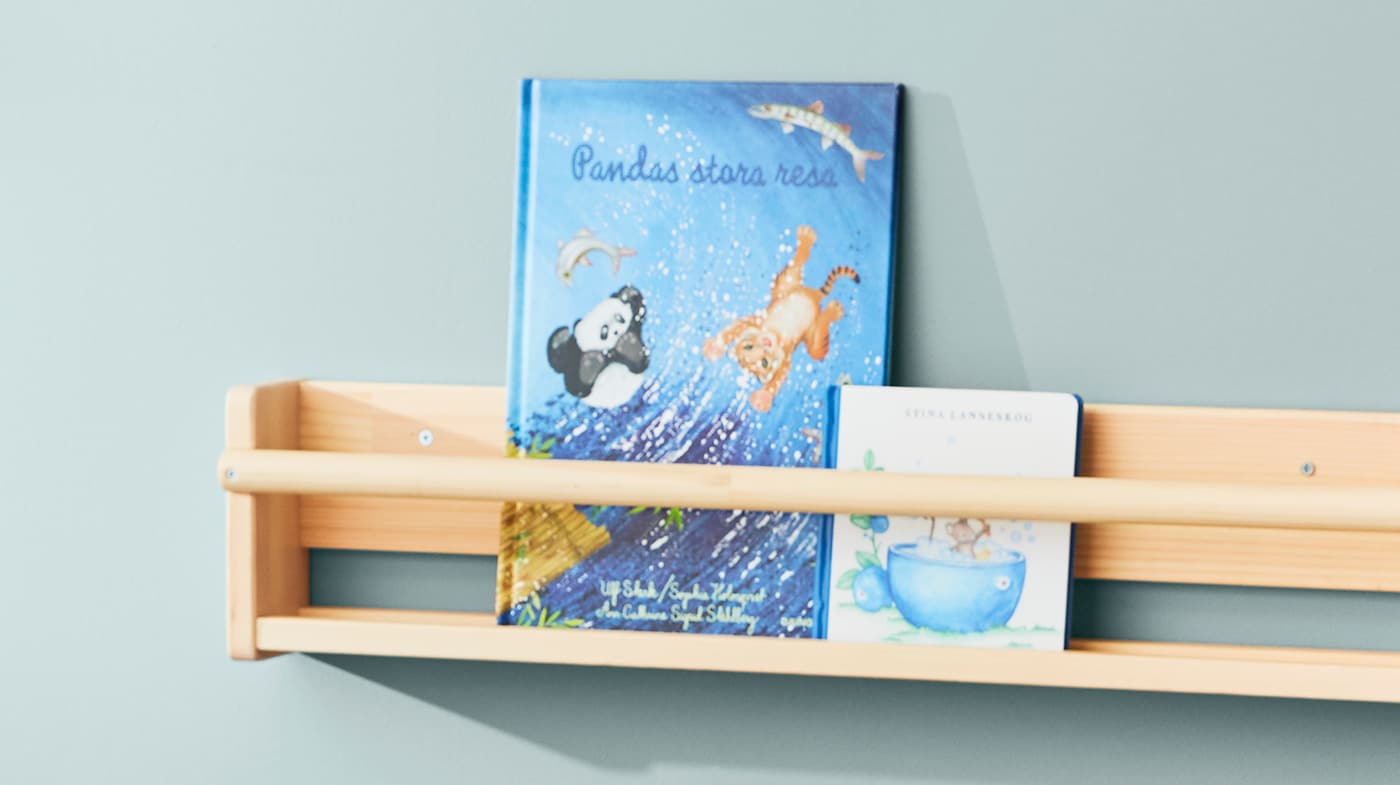 ikea shelves for children's books