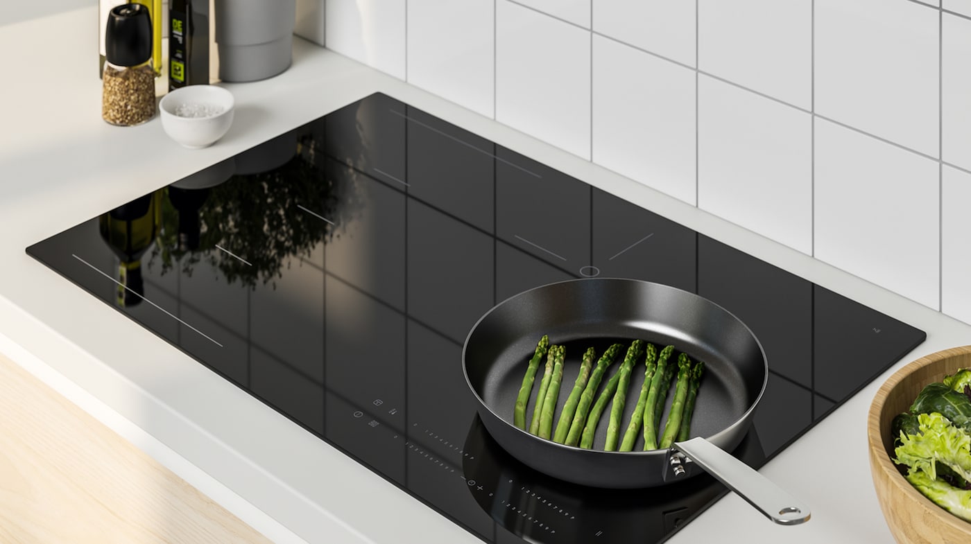 Lectura cuidadosa mezcla Espesar Placas de Cocina: inducción o gas - ¡Compra Online! - IKEA