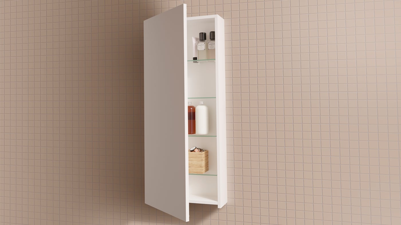 Easy ways to fit in extra bathroom storage - IKEA