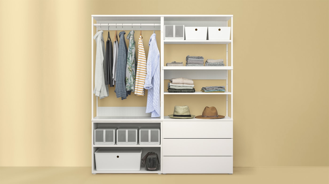 Begehbare Kleiderschränke & Kleiderschranksysteme - IKEA Schweiz