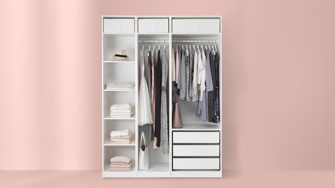 Verdorren Voorloper hoe te gebruiken Open kledingkasten. Bestel online of kom langs! - IKEA