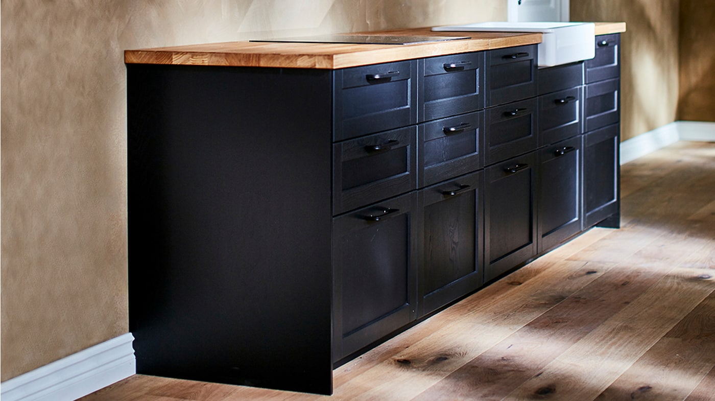 Kitchen Base Cabinets and Kitchen Sink Cabinets - SEKTION - IKEA