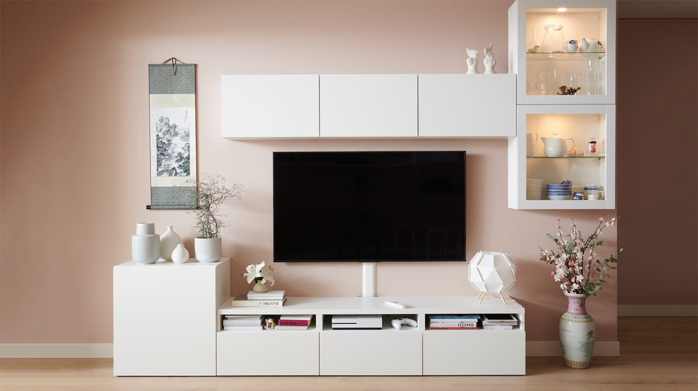 Living Room Storage - BESTA storage system - IKEA CA