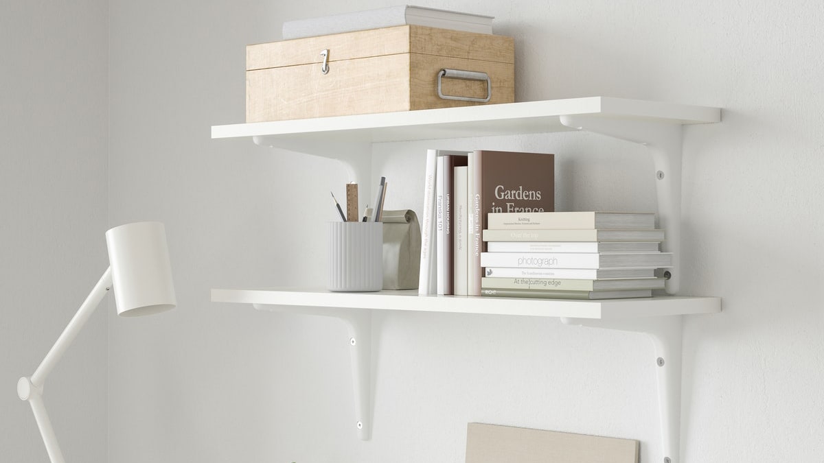 ikea floating shelf brackets