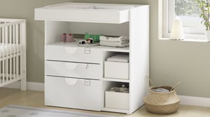 Organização para roupa e sapatos para crianças