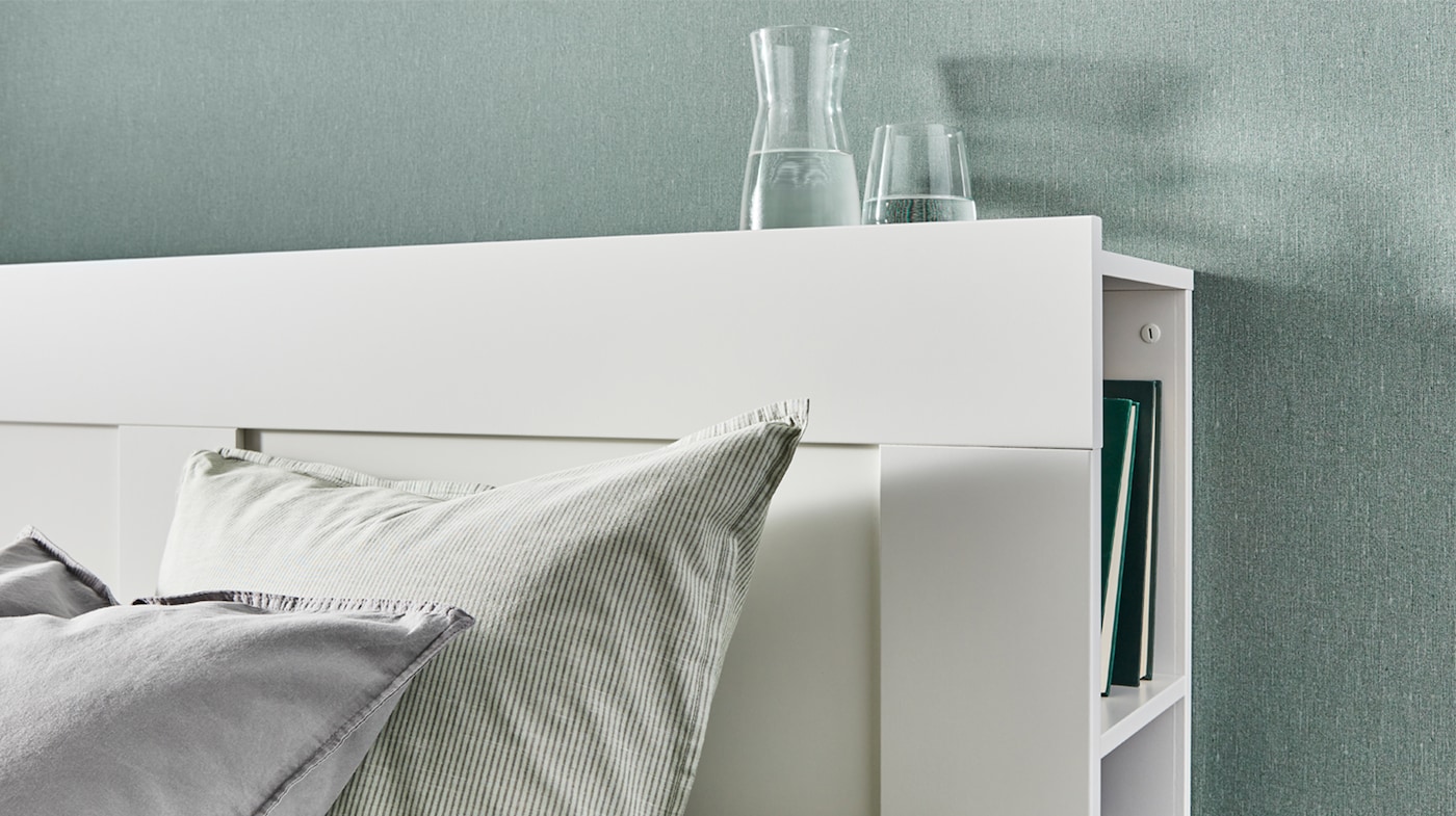Vormen onderpand Nutteloos Hoofdborden: koop extra comfort in bed - IKEA