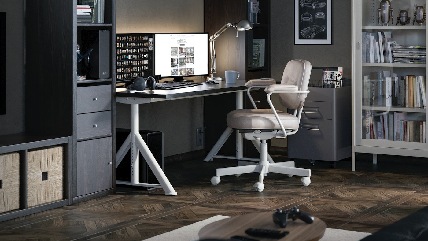 temblor Trivial instante IDÅSEN escritorios de trabajo - IKEA