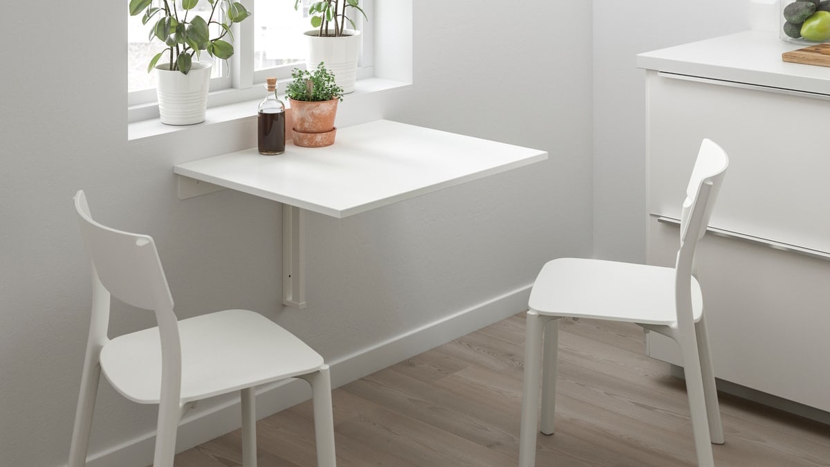 Mesa de Comedor de Pared que Ahorra Espacio，mesa Plegable Pared Cocina，Mesa  de Comedor con Estilo，mesa Plegable Pared，escritorio Pared，mesa