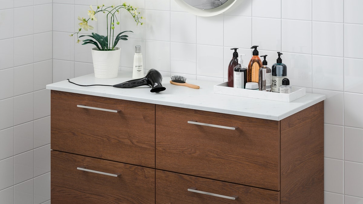 bathroom vanity with sink - bathroom sink cabinets - ikea